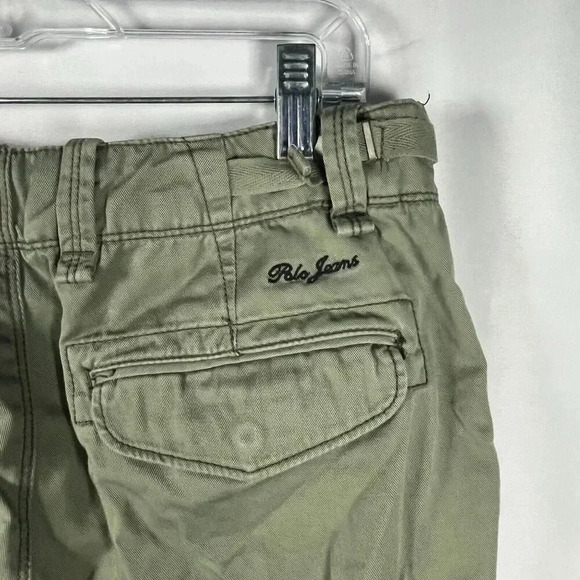 Ralph Lauren Polo Jeans green capri womens size 6 cotton cropped casual - Picture 4 of 9